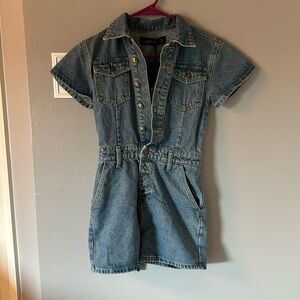 Denim Romper/Jumpsuit